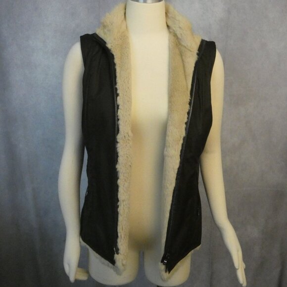 Vintage Fratelli Rosetti Coat with Fur Lined Vest - Picture 4 of 9